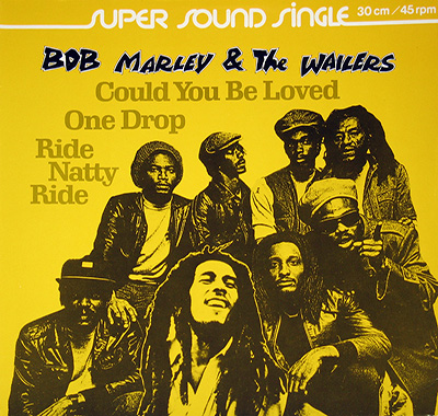 BOB MARLEY & THE WAILERS - Could You Be Loved (Super Sound)
 album front cover vinyl record